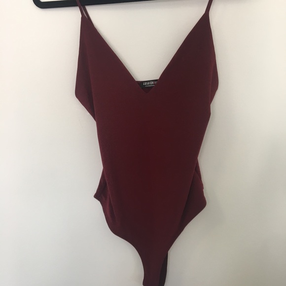 V cut bodysuit - Picture 2 of 4